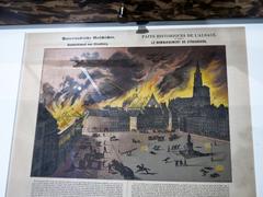 Historical Bombing of Strasbourg around Place Kléber on August 24th 1870