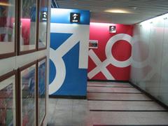 Public toilets at Seoul World Cup Stadium exterior