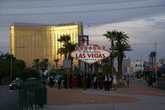 Welcome sign in Las Vegas Nevada USA