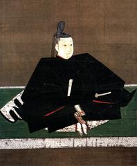 Ashikaga Yoshihisa statue at Tenryu-ji Temple