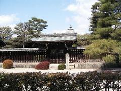 Imperial mausoleum of Emperor Go-Saga in Kyoto