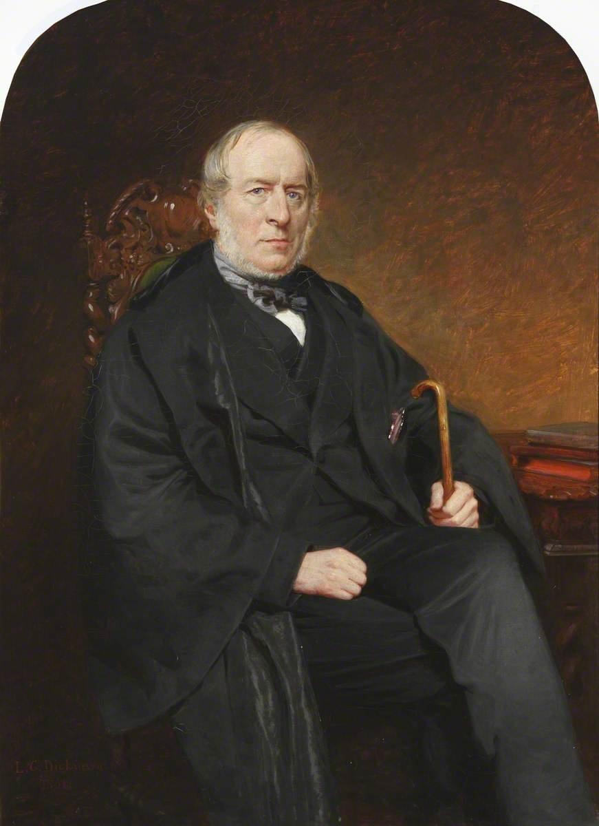 Portrait of Reverend Frederick William Hope, Oxford University Museum of Natural History
