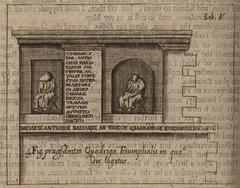 Engraved monument in honour of Philopappus