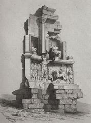 Monument of Philopappus sculpture by Du Moncel Théodore from 1843