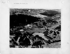 Historic photograph of St. Louis, Missouri cityscape with buildings and streets