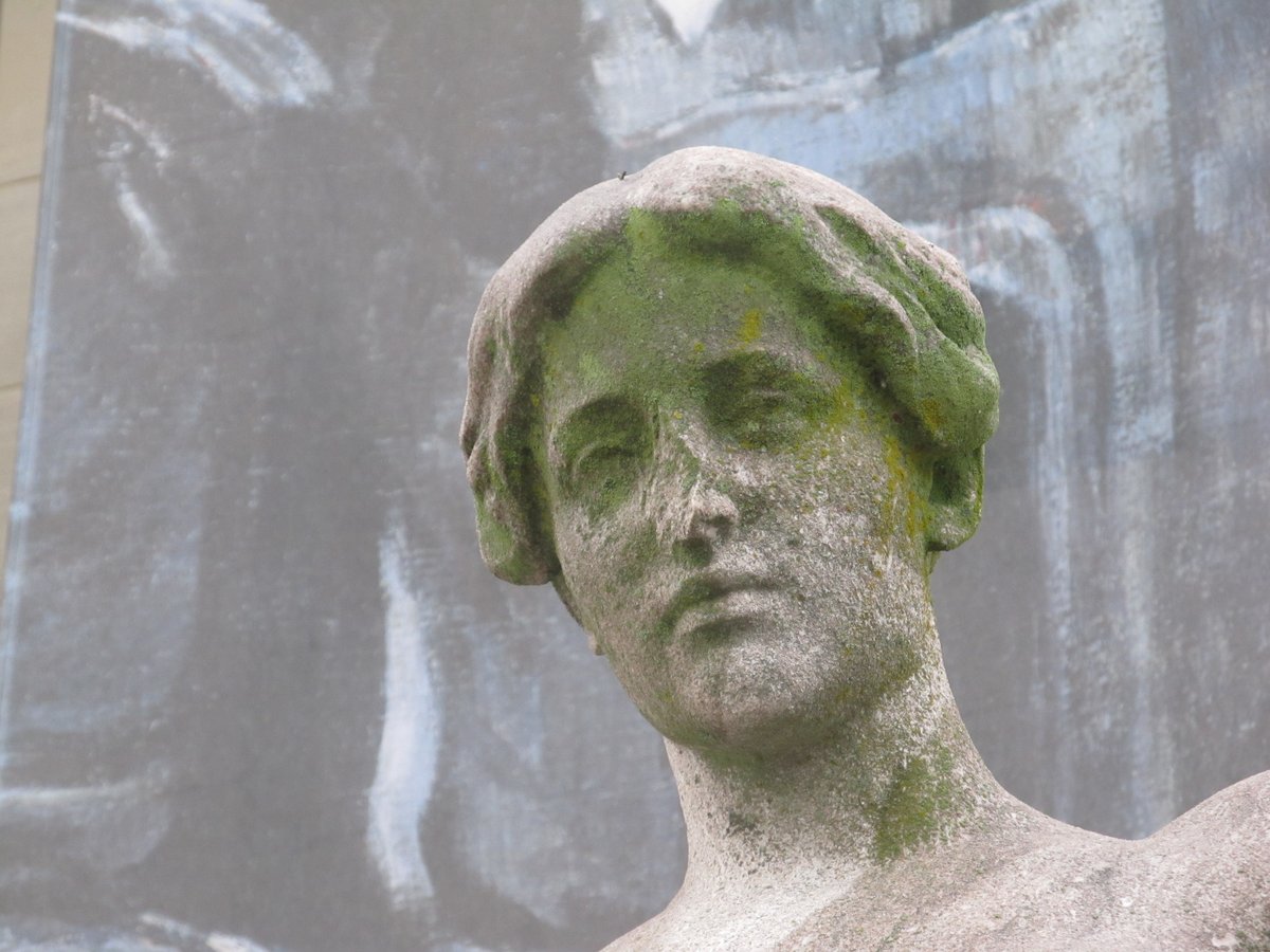 Face of Sculpture by Daniel Chester French at St. Louis Art Museum