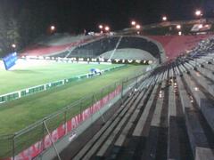 Barradão stadium exterior on August 11, 2010
