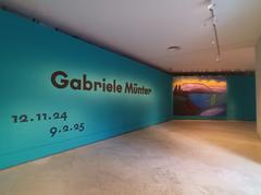 Gabriele Münter art exhibition at Museo Thyssen-Bornemisza Madrid 2024