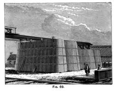 Historical photograph of Carlisle Bridge in Dublin during its widening process in the 19th century