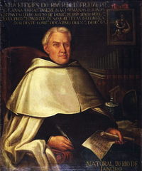 Portrait of Frei José Pereira de Santana, 18th century Portuguese clergyman