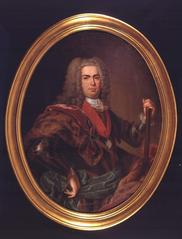 Portrait of D. Joao V in historical attire