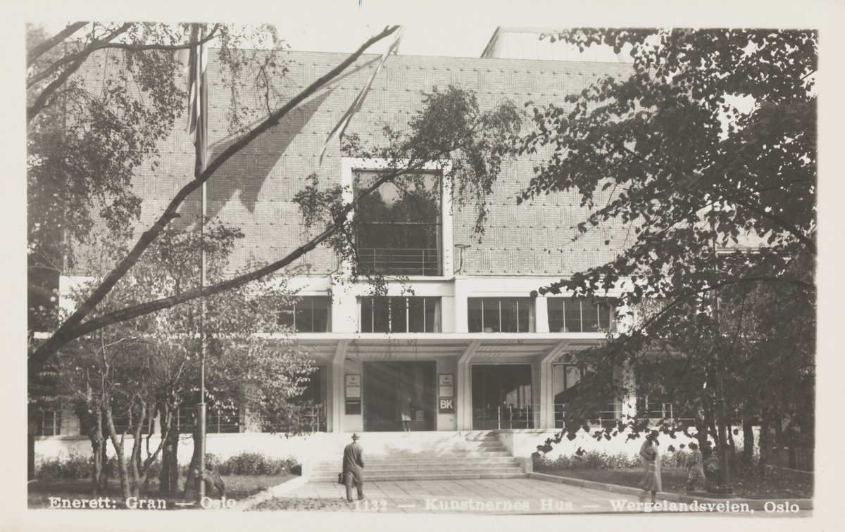 Kunstnernes Hus building in Wergelandsveien Oslo
