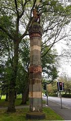 Mason's Pillars at The Meadows in Edinburgh
