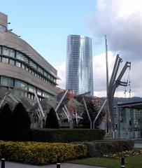 Palacio Euskalduna modern architecture in Bilbao