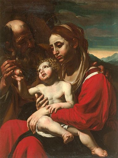 Anonymous painting of the Holy Family