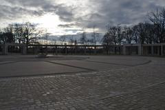 The Olympic Stadium in Wrocław Poland exterior view