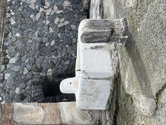 Ancient fountain at Herculaneum archaeological site