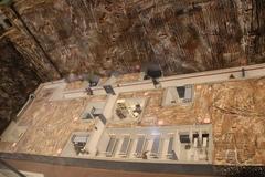Diorama model of the Metaxas Line fortification at the Hellenic War Museum in Athens