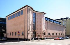 Taidehalli Art Hall building exterior in Helsinki Finland