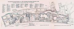Map of International Art Exhibition and Large Horticultural Exhibition in Düsseldorf 1904