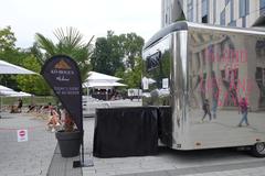 Event at Kö-Bogen Island of life and style in Düsseldorf on 20 August 2020