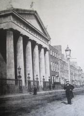 St Mary's Pro Cathedral in Dublin historic photograph from around 1850