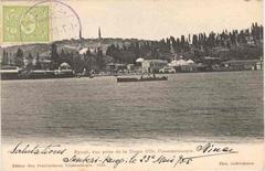 View of Eyoub from the Golden Horn in Constantinople