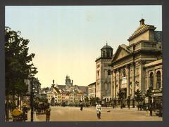 St. Anna's Church in Warsaw, Poland, historic architecture with detailed façade and tower