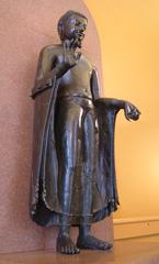 Bronze Buddha statue at Birmingham Museum