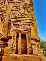 Teli ka Mandir, a 9th century Hindu temple with barrel vaulted shikhara in Gwalior Fort, Madhya Pradesh