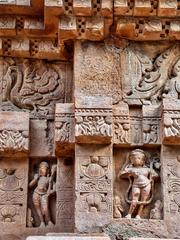 Teli ka Mandir, a 9th century Hindu temple with Valabhi architecture and barrel vaulted sikhara in Gwalior Fort