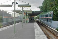 Kulosaaren Metro Station entrance in Helsinki