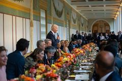 President Joe Biden and First Lady Jill Biden hosting dinner for heads of state and spouses at Ninth Summit of the Americas