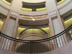Exterior view of Kodak Theatre on Hollywood Boulevard in Los Angeles