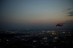 Deputy Secretary of Defense Bob Work and staff helicopter ride from Yokota Air Base to Hardy Barracks Japan August 2014