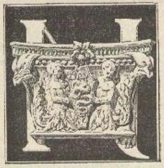 Illustration from Luca Beltrami's 1883 book depicting the facade of Milan Cathedral