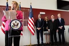 Secretary of State Antony J. Blinken at Embassy Meet and Greet in Brussels April 2022