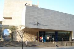 Museo de Arte Latinoamericano de Buenos Aires MALBA exterior modern architecture with clear sky