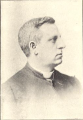 Portrait of Fr. John Read Teefy, CSB, a historical Catholic priest and educator from 1848-1911