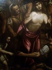 Painting of Christ mocked and derided by Pier Francesco Piola