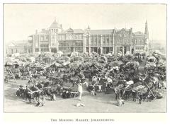The Morning Market in Johannesburg, 1899