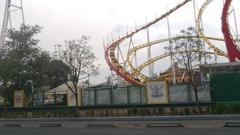 Roller Coaster Quimera at the defunct Feria de Chapultepec amusement park