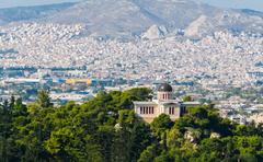National Observatory of Athens viewed from Acropolis Greece