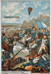 Historic balloon Entreprenant flown by Coutelle at the 1794 Battle of Fleurus