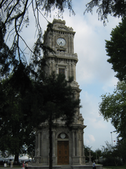 Dolmabahçe Clock Tower in Istanbul