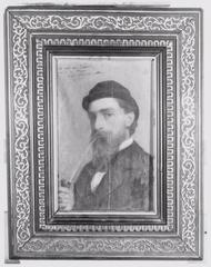 Portrait of a man by Alfred-Henri Bramtot
