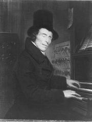 Portrait of organist Daniël Brachthuyzer (1779-1832) by Hendrik Breukelaar
