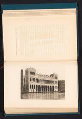 Exterior facade of the Fondaco dei Turchi historical building in Venice Italy circa 1882-1892 heliogravure print