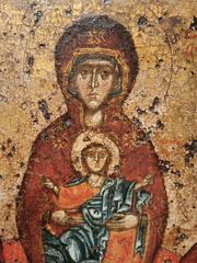 Svenska icon depicting the Virgin and Child
