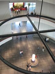 Stairway at the Hanoi Museum with modern architectural design